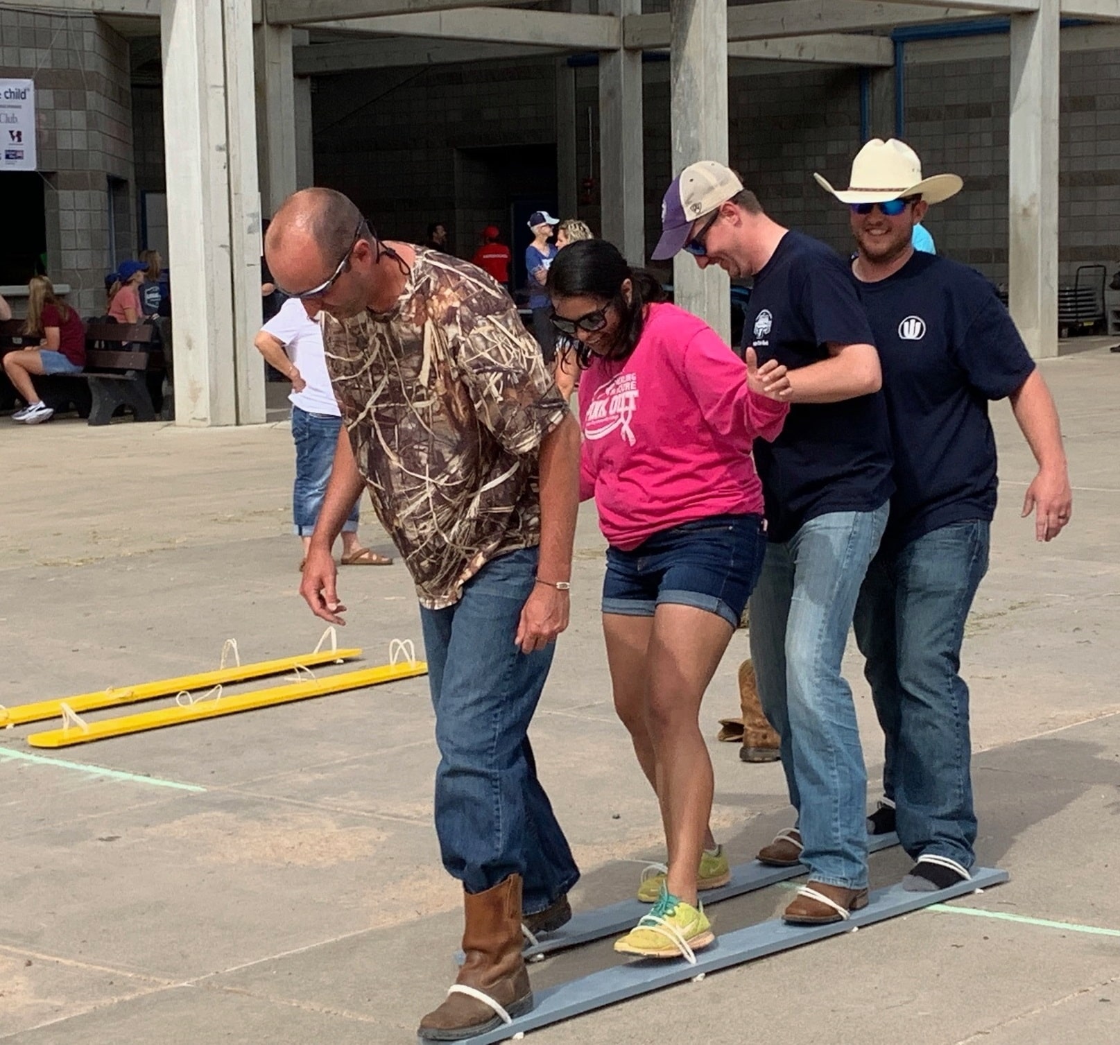 Garden City staff participating in Rodeo Olympics