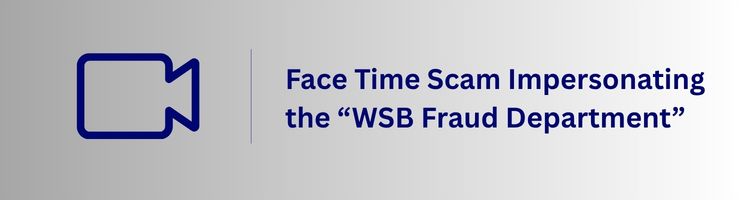 debit card fraud facetime scam attempt